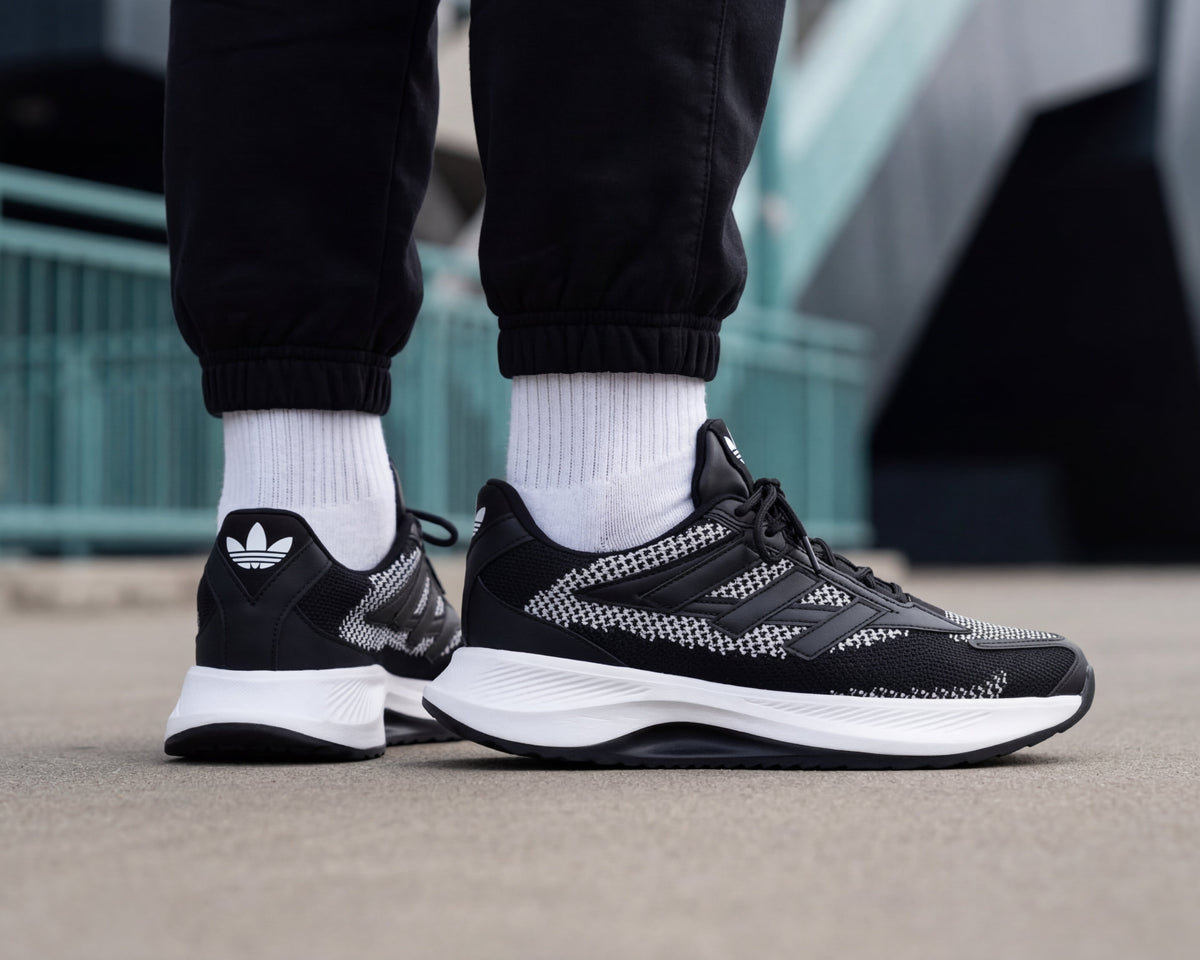 Mirror-Breathable Black x White