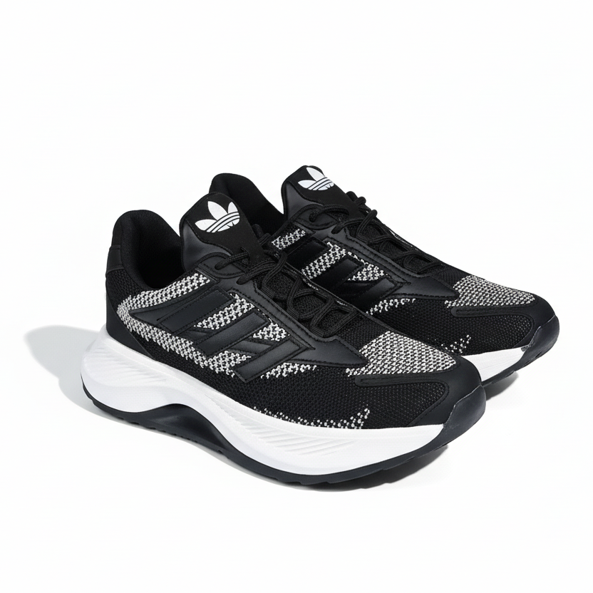 Mirror-Breathable Black x White